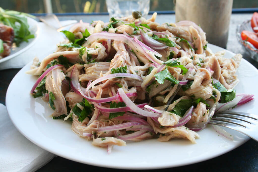 Stingray Fish Salad from Naxos